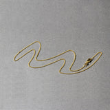 14k Yellow Gold Diamond Cut Rolo Chain (1.10 mm)