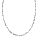 Sterling Silver Anchor Chain Necklace (6.40 mm)