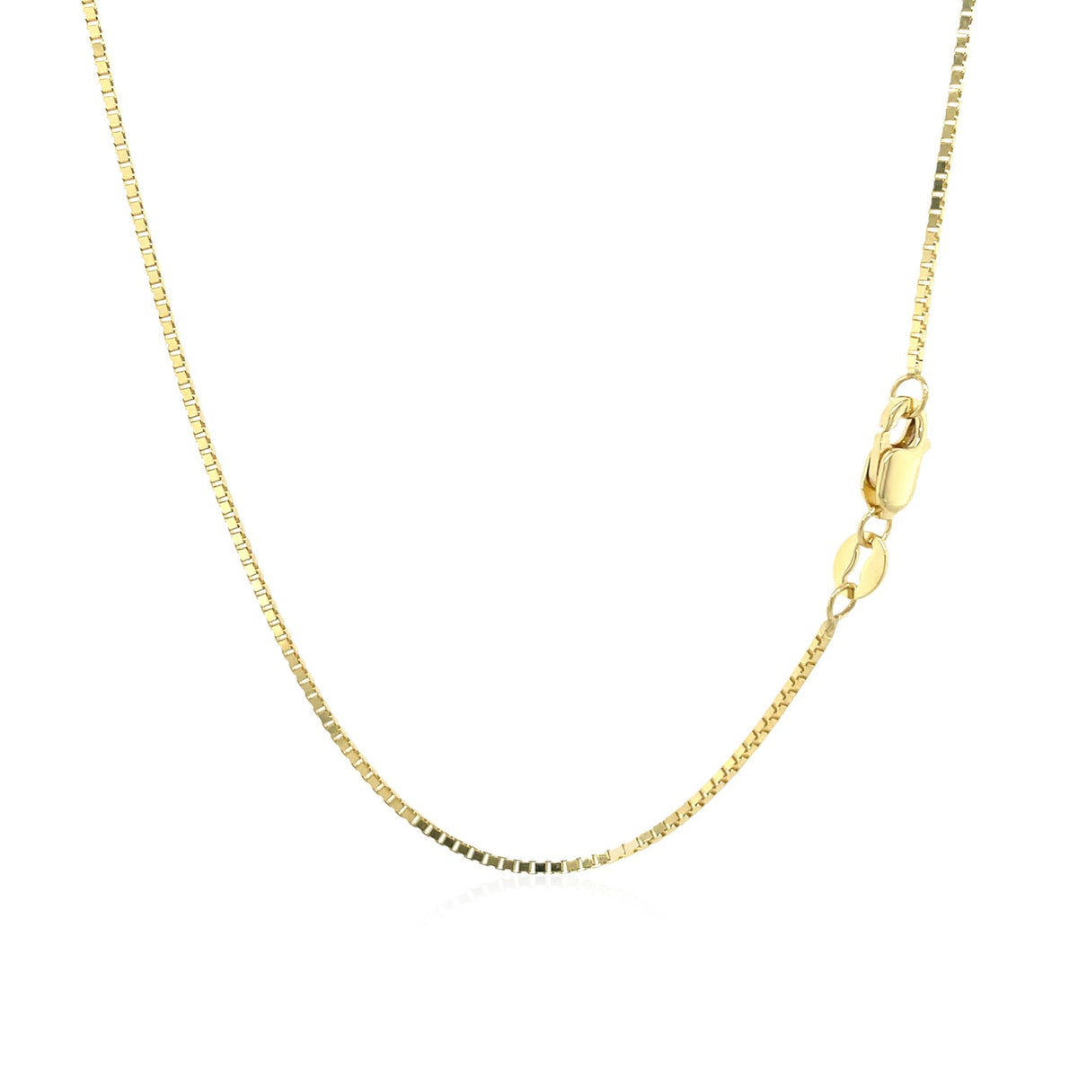 10K Yellow Gold Classic Box Chain (0.94 mm)