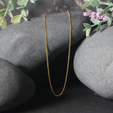14K Yellow Gold Gourette Chain 1.0mm (1.00 mm)