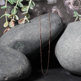 14K Rose Gold Classic Box Chain 0.60 mm