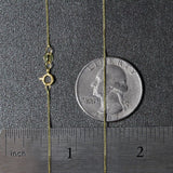 14k Yellow Gold Classic Box Chain (0.60 mm)