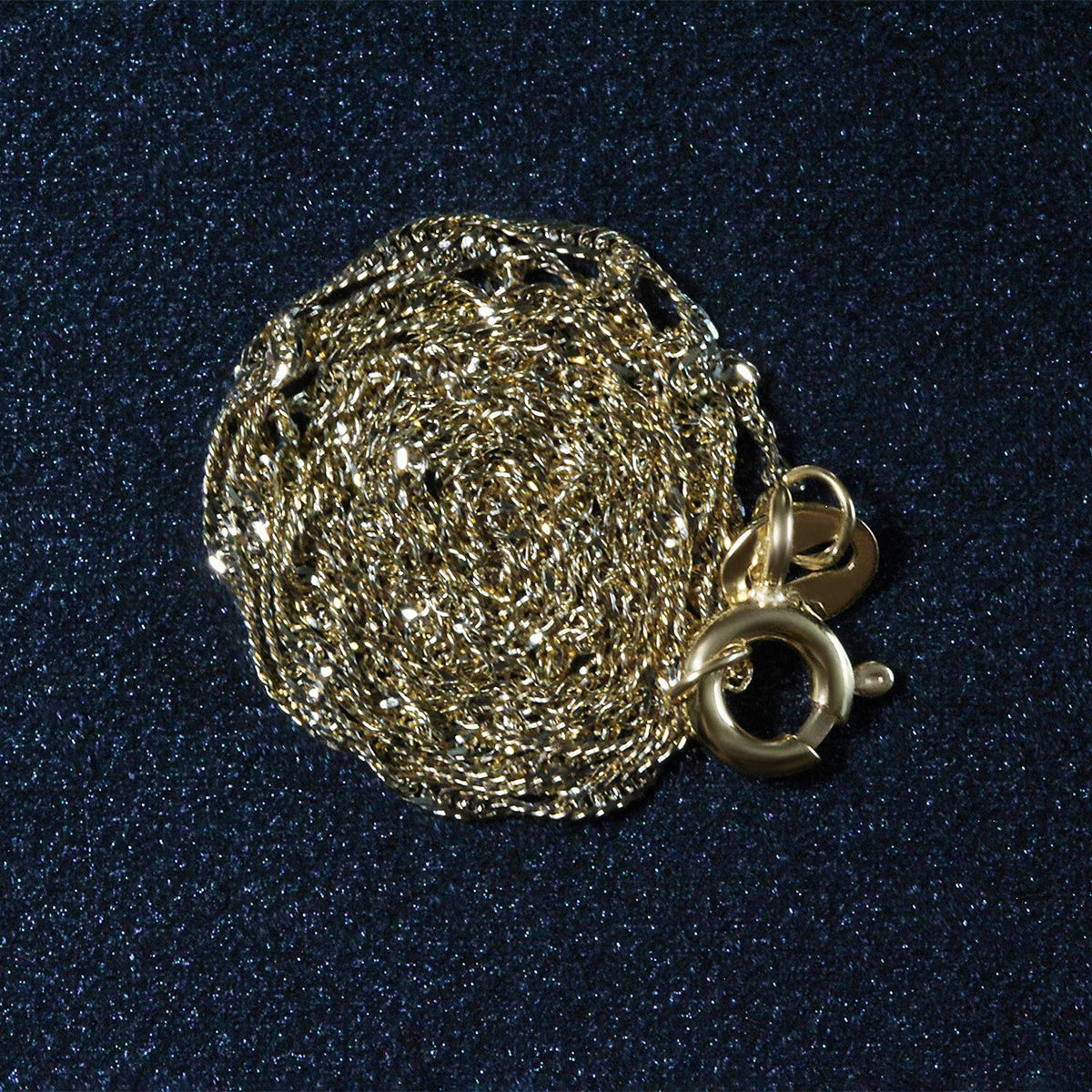 10k Yellow Gold Singapore Chain (1.10 mm)