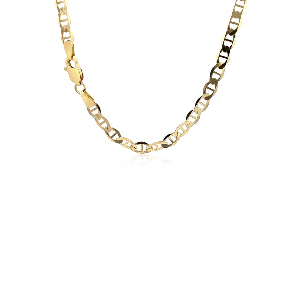 10k Yellow Gold Mariner Link Chain (4.50 mm)