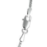 14k White Gold Classic Box Chain (1.10 mm)