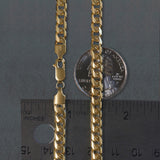 10k Yellow Gold Lite Figaro Chain (6.60 mm)