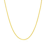 14k Yellow Gold Classic Box Chain (0.68 mm)