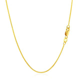 14k Yellow Gold Classic Box Chain (0.68 mm)