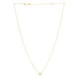 14k Yellow Gold Star of David Necklace