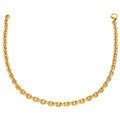 14k Yellow Gold Polished Cable Link Necklace