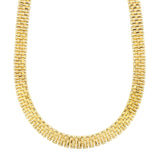 Panther Link Necklace in 14K Yellow Gold (9.60 mm)