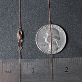 14k Rose Gold Classic Box Chain (0.45 mm)