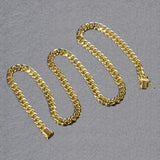 10k Yellow Gold Semi Solid Miami Cuban Chain (6.60 mm)