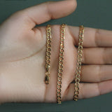 10k Yellow Gold Curb Chain (4.40 mm)