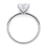 5 Carat Round Lab Grown IGI G/VS1 Diamond Solitaire Ring in 10K White Gold