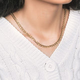 10k Yellow Gold Curb Chain (5.30 mm)