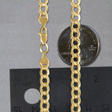 10k Yellow Gold Curb Chain (5.30 mm)