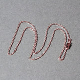 14k Rose Gold Diamond Cut Cable Link Chain (1.30 mm)