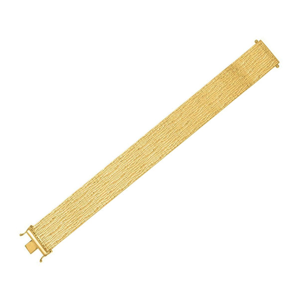Glacier Bracelet in 14K Yellow Gold (17.90 mm)
