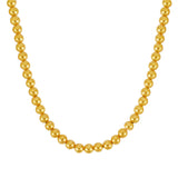 14k Yellow Gold Bead Chain (8mm)