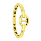 Mariner Link Style Ring in 14K Yellow Gold